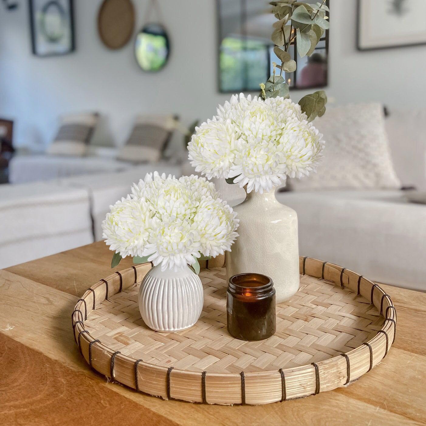 Amazon｜Villa Como 菊 造花 仏花 お供え 仏壇用 ミニ お盆 お彼岸